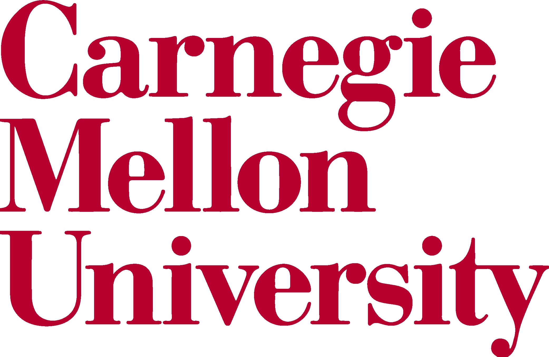 Carnegie Mellon California New Logo